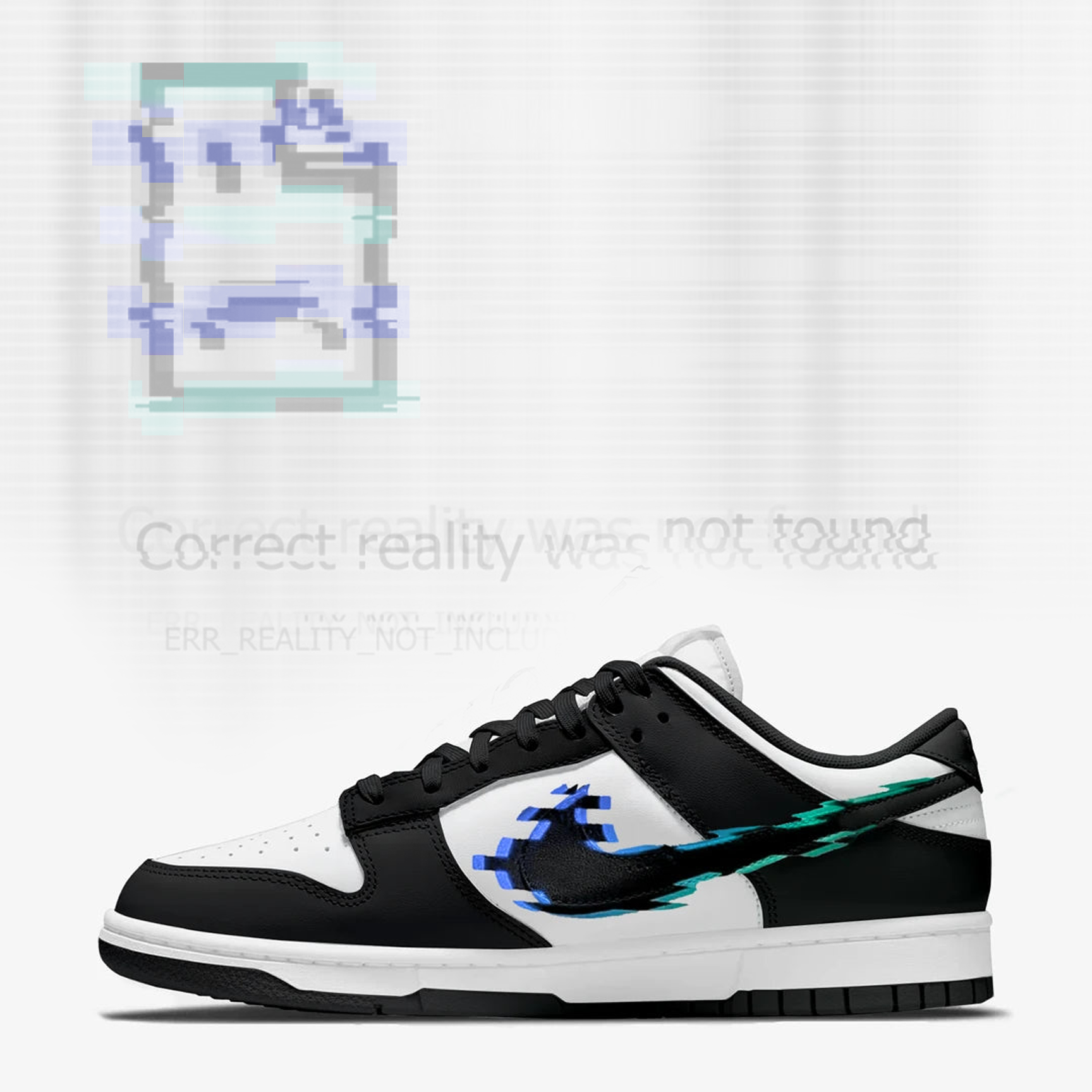 Glitch Dunk Sneaker