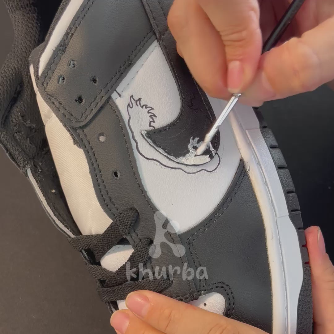 Kanagawa Wave Swoosh Dunk Sneaker