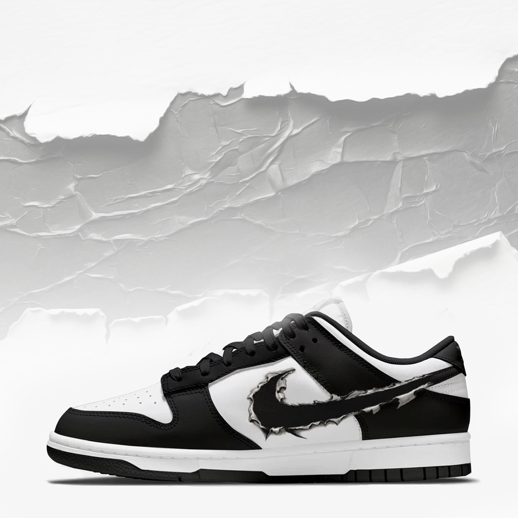 Ripped Dunk Sneaker